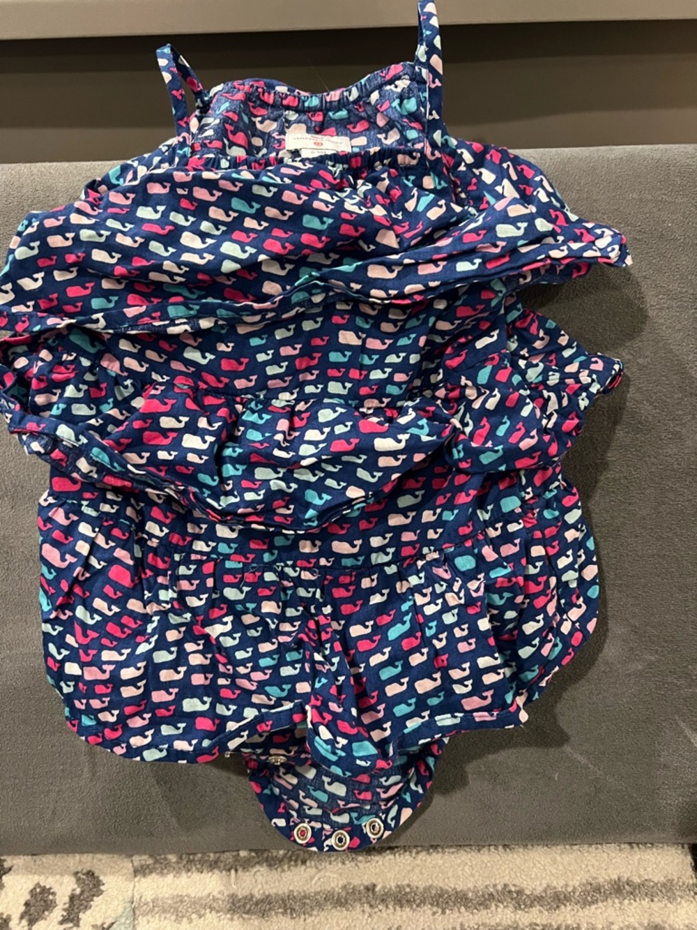 Vineyard Vines baby romper